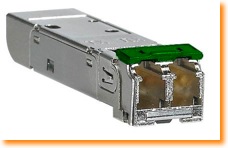SFP Small Form-Factor Pluggable Fiber Optic Module Modules Front View of 065-79EZXMG