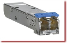 Front View of 065-79LXMG SFP Small Form Factor Pluggable Fiber Module Modules Fibre Optic Media Converter